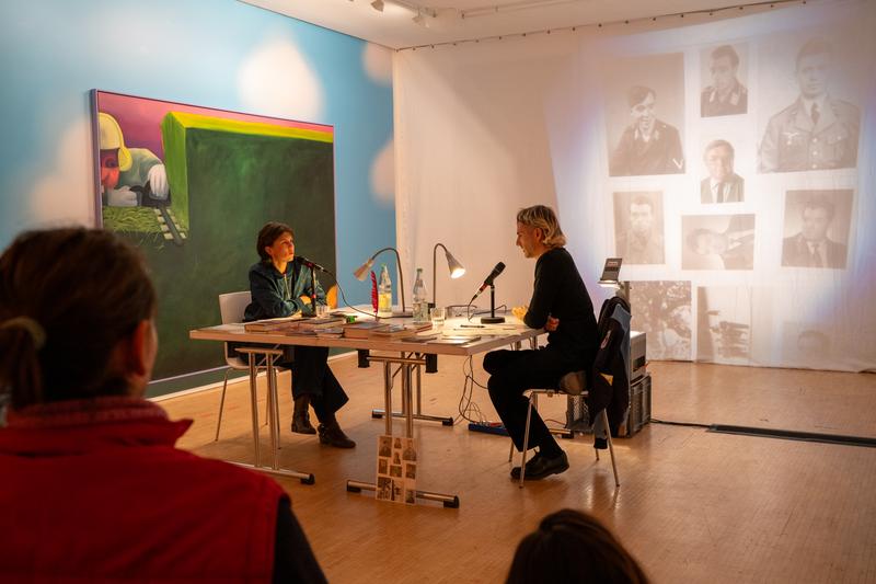 Artist Talk #01 Valentin Leuschel /w Paula Kohlmann at Kunststiftung BW