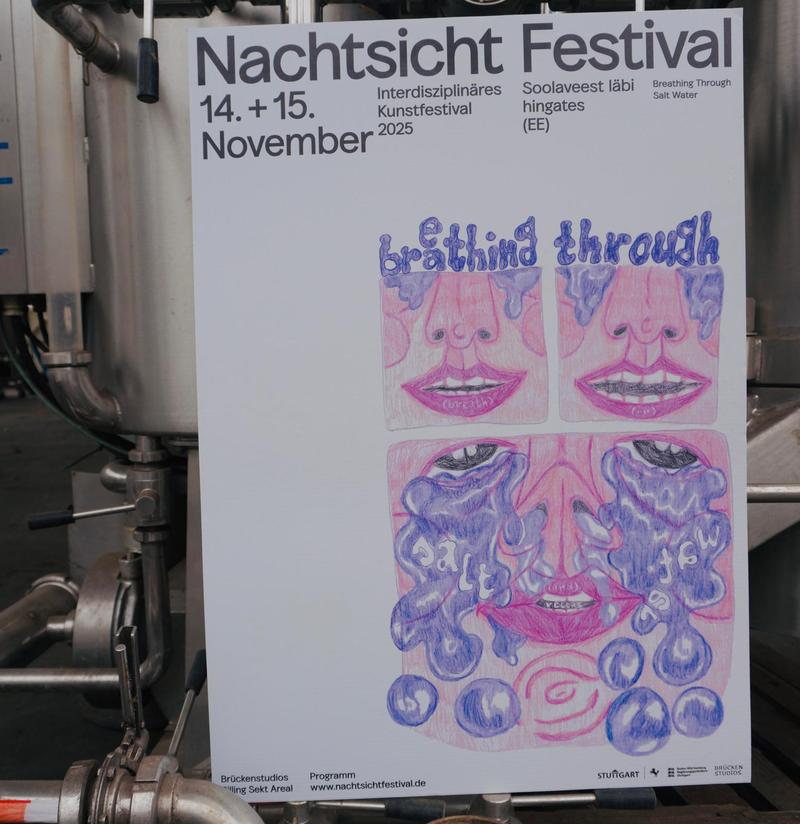 Graphic Design: Maryna Zevako; Illustration: Ines Brost Foto: Nachtsichtfestival