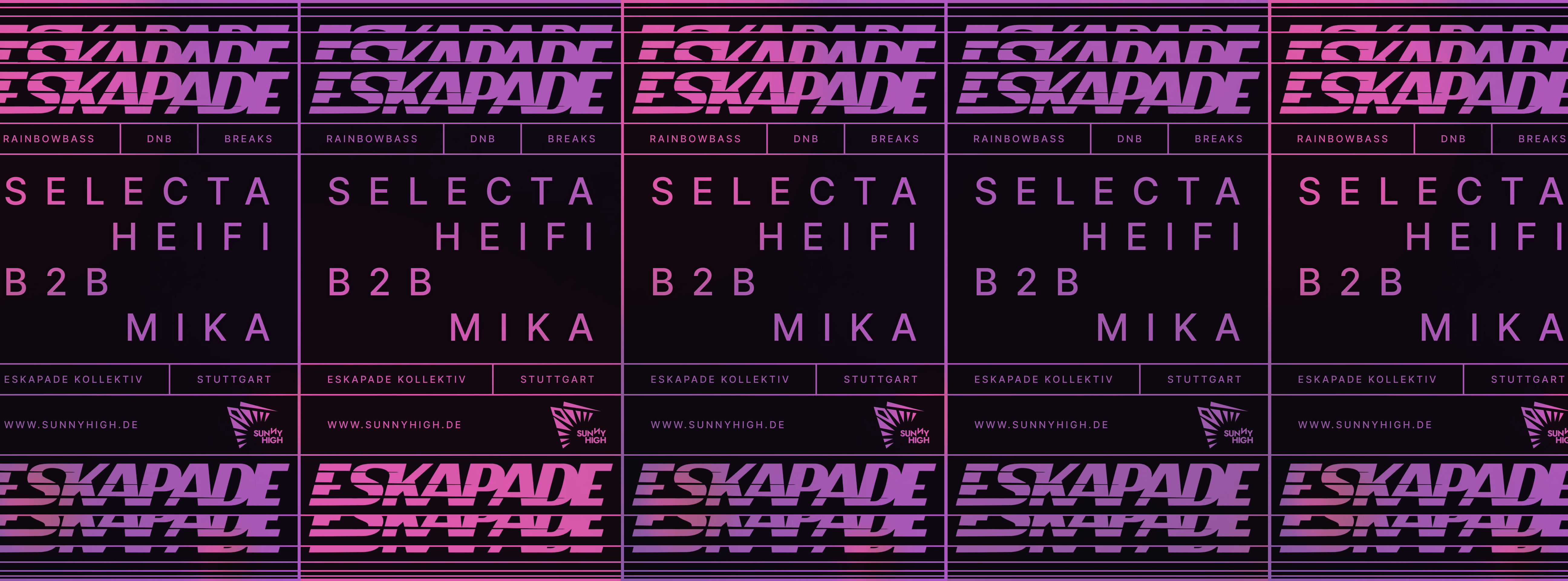 Eskapade /w Selecta Heifi B2B Mika
