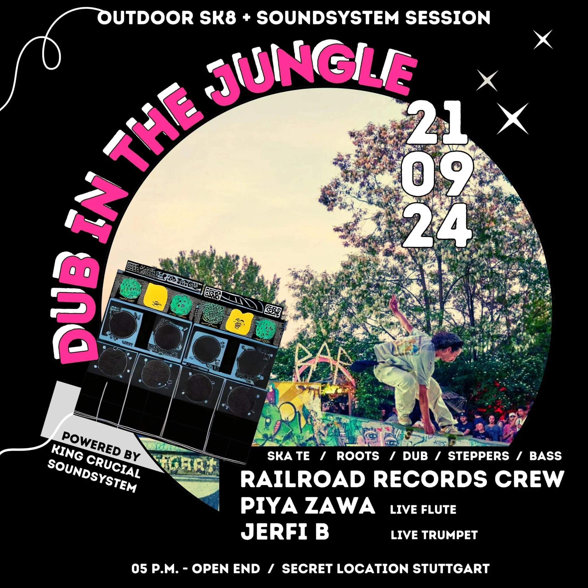 Dub in the Jungle /w Railroad Records feat. Piya Zawa & Jerfi B